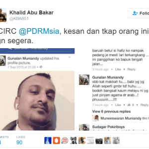 Khalid Arah Cari Pemilik Akaun Biadap Hina Islam