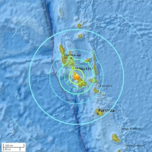 Gempa bumi 7.0 Magnitud Gegar Vanuatu
