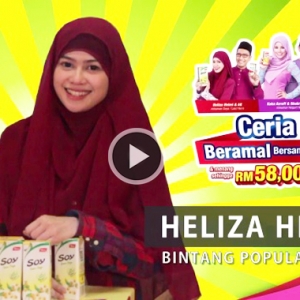 Jom Derma! Yeo's Ceria Ria Beramal Bersama Heliza Helmi