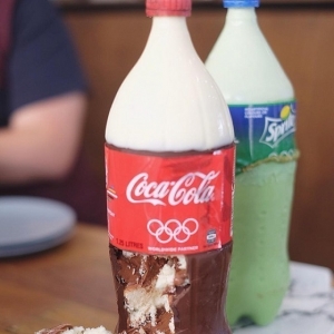 Kek Botol Minuman Soda, Coke Dan Sprite Boleh Dimakan?