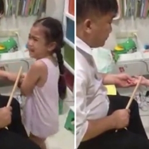 Terbaik! Video Cara Bapa Mendisiplinkan Anak Ini Dengan 'Memukul' Dipuji Netizen