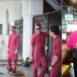 Baju Melayu Baharu Disamakan Dengan Uniform Pekerja Restoran Mamak