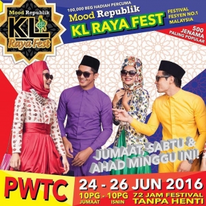 Mood Republik 2016 : KL Raya Fest Kembali Lagi, Jom 'Shopping' Raya!