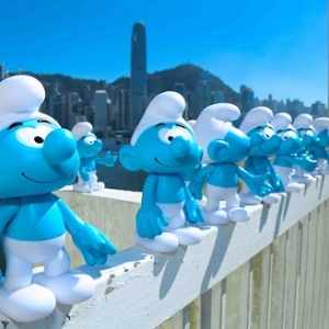 Jejaki Perkampungan Smurf Di Hong Kong