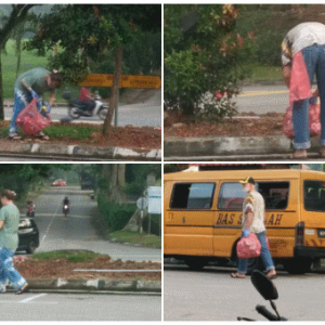 Demi Kebersihan Johor, Pasangan Suami Isteri Kutip Sampah Setiap Hari