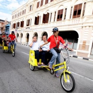 Jom Meronda 'Cuci Mata' Dengan Beca Elektrik Pertama Di Perak