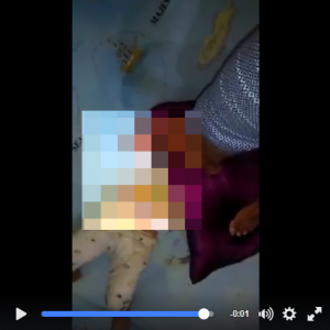 Video : Aksi Kejam  Wanita Pijak Muka Bayi Dengan Bantal