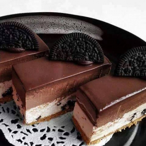 Resepi Kek Cheese Nutella Oreo Tanpa Perlu Dibakar