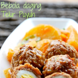 Bebola Daging Telur Puyuh Berlado Pedas