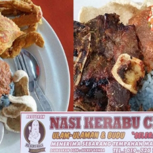 Nasi Kerabu Kambing Bakar Dan Ketam Crispy, Tak Teringin Ke Nak Cuba?