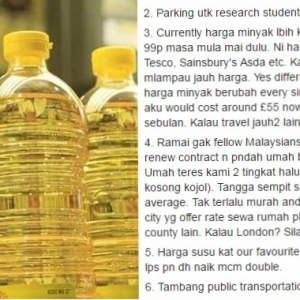 Bukan Malaysia Je Kos Dan Barang Naik! Netizen Kongsi Pengalaman Tinggal Di UK