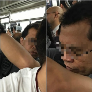 Lelaki Sundal Raba Kemaluan Dalam LRT, Lihat Reaksi Wanita Ini