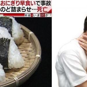 Lelaki Maut Tercekik Bebola Nasi Dalam Peraduan Makan