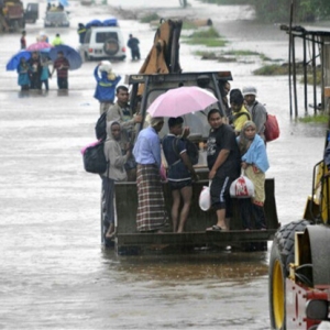 Beberapa Kawasan Di Kuala Terengganu Teruk Dilanda Banjir Kilat
