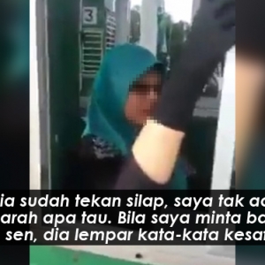 Sedapnya Mulut Kau Dik, Menyumpah Orang 'Paria' Sesuka Hati Je!