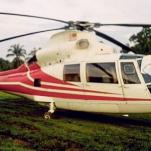 Berlanggar Dengan Helang, Helikopter Terpaksa Mendarat Cemas Di Sekolah