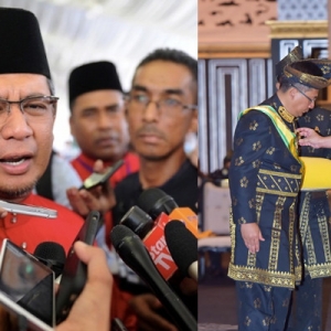 Sultan Perkenan Kembalikan Darjah Datuk Seri Kepada Ahmad Razif