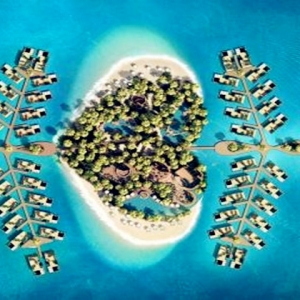 Gugusan Pulau Berbentuk Hati Bakal Dibina Di Dubai