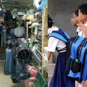 Pilu, Keluarga Ini 'Shopping' Barangan Sekolah Anak Di Tempat Barang Buangan