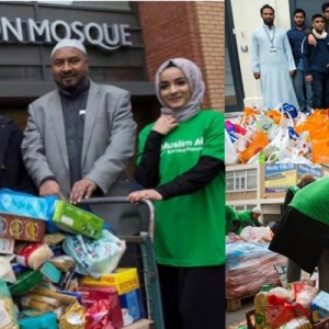 Muslim London Sedekah 10 Tan Makanan Sempena Krismas