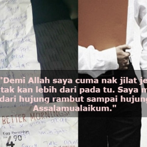 "Demi Allah Saya Cuma Nak Jilat Je" - Wanita Ini Terima Notis Dari Si Gila Seks!