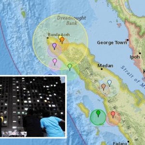 Gempa Bumi Di Sumatera Utara, Semenanjung Malaysia Turut Rasai Gegarannya