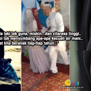 "Nak Beli Baju Akak Pun Tak Ada Duit Tapi Boleh Kahwin Lagi Satu" - Luahan Janda