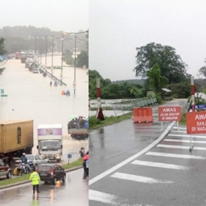 Makin Teruk Banjir Di Johor, 70 Pusat Pemindahan Telah Ditempatkan