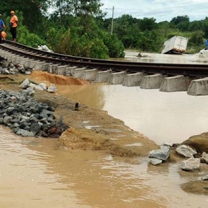 Korban Pertama Banjir Di Segamat Ditemui