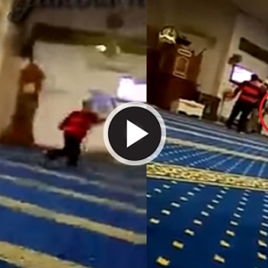 Rakaman Video Lelaki Baju Merah Amuk Dalam Masjid Cetus Kemarahan Netizen