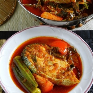 Bila Ikan Mat Saleh 'Salmon' Masak Asam Pedas, Melampau Sedapnya