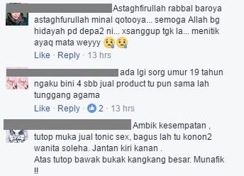 Berniqab , Tudung Labuh Tapi Jual Produk Kuat Seks - Isu 