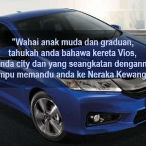 'Taste' Tinggi Mahu Kereta Mewah Punca Graduan Terseret Ke Neraka Kewangan