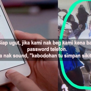 "Saya Tak Nak Pun Beg Ni, Saya Nak Iphone Ni Je"