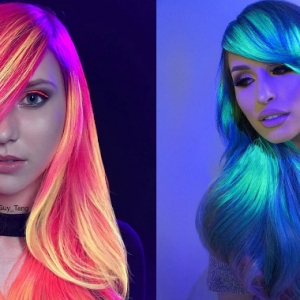 Pelik-Pelik Trend Terkini, Berani Cuba Fesyen Rambut Glow In The Dark Ini?