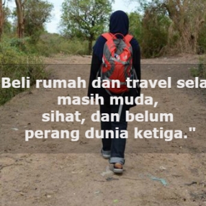 Kumpul Harta Atau Pergi Travel? - Jawapan Wanita Ini Memang Serius Padu