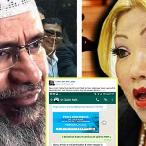 Tolak Cabaran Debat Dengan Zakir Naik, Siti Kasim Pengecut?