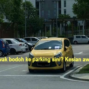 "Bodoh Tu Simpan Sikit" - Pemandu Tapau Berbakul 'Bodoh' Lepas Parkir Di Simpang