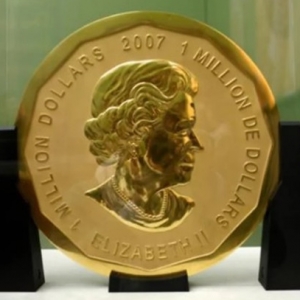 Bernilai AS$4 Juta, Syiling Emas Seberat 100 Kilogram Dicuri Dari Muzium Di Berlin