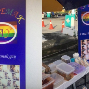 Tak Nak Kalah, Nasi Lemak Gay Pula Muncul Beri Persaingan