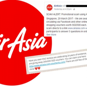 Palsu! Jangan Tertipu SMS Promosi Air Asia Terbaru Di Media Sosial