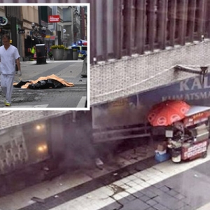 Tiga Terbunuh Dalam Insiden Rempuhan Trak Di Stockholm, Sweden.