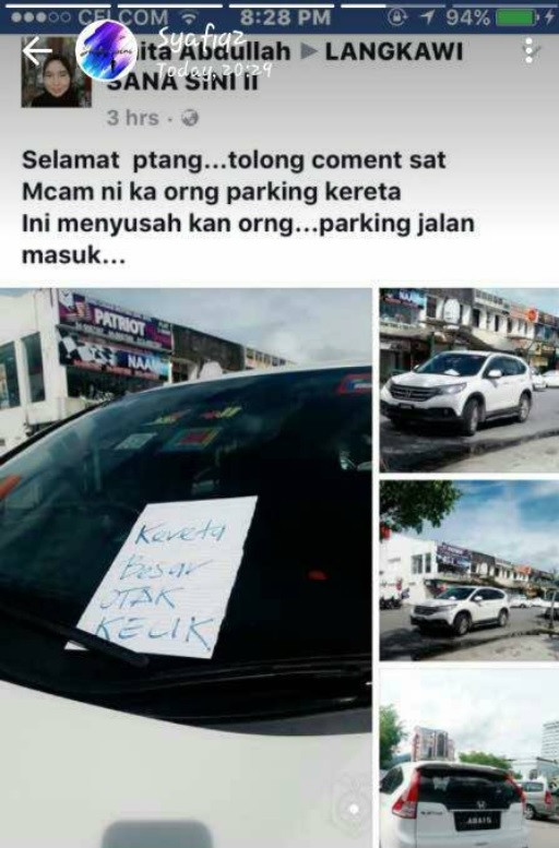 "Bodoh Sombong" , Netizen Meluat Iqram Dinzly Parkir 