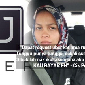 Lucu! Tunggu Punya Tunggu, Sekali Suami Sendiri Yang 'Request' Uber