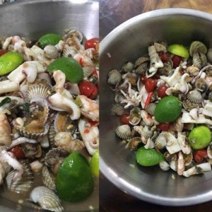 Kerabu Seafood Ala Thailand, Kena Cuba Resipi Viral Ni!