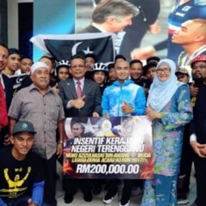 Terengganu Beri Insentif RM200,000 Kepada Azizulhasni