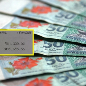 Tak Sedar Bank Salah Masuk RM100,000 Ke Dalam Akaun Peribadi