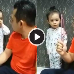 Alahai Comelnya, Video Anak Kecil Dimarahi Bapanya Cuit Hati Netizen