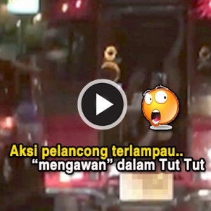 Selamba "Mengawan" Dalam Tuk Tuk, Sepasang Pelancong Asing Diberkas Polis