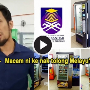 "Ini Ke UiTM Nak Tolong Melayu?" Pengusaha Vending Machine Dakwa Ditipu